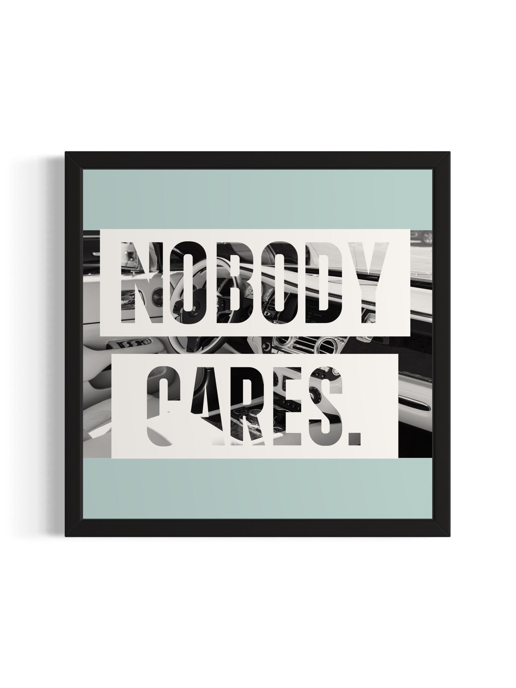 Nobody Cares. Print